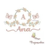 Matriz de Bordado - Ana (fazemos Qualquer Nome)
