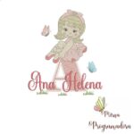 Matriz de Bordado - Ana Helena (fazemos Qualquer Nome)