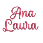 Matriz de Bordado - Ana Laura (fazemos Qualquer Nome)