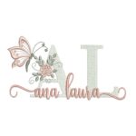 Matriz de Bordado - Ana Laura (fazemos Qualquer Nome)
