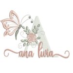 Matriz de Bordado - Ana Lívia (fazemos Qualquer Nome)