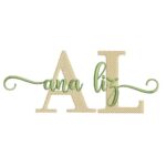 Matriz de Bordado - Ana Liz (fazemos Qualquer Nome)