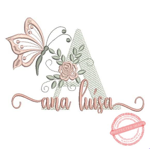 matriz-de-bordado-ana-luisa-fazemos-qualquer-nome-janome Matriz de Bordado - Ana Luísa (fazemos Qualquer Nome) - Imagem 1