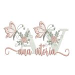 Matriz de Bordado - Ana Vitória (fazemos Qualquer Nome)