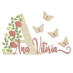 Matriz de Bordado - Ana Vitória (fazemos Qualquer Nome)