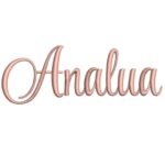 Matriz de Bordado - Analua (fazemos Qualquer Nome)