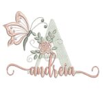 Matriz de Bordado - Andréia (fazemos Qualquer Nome)