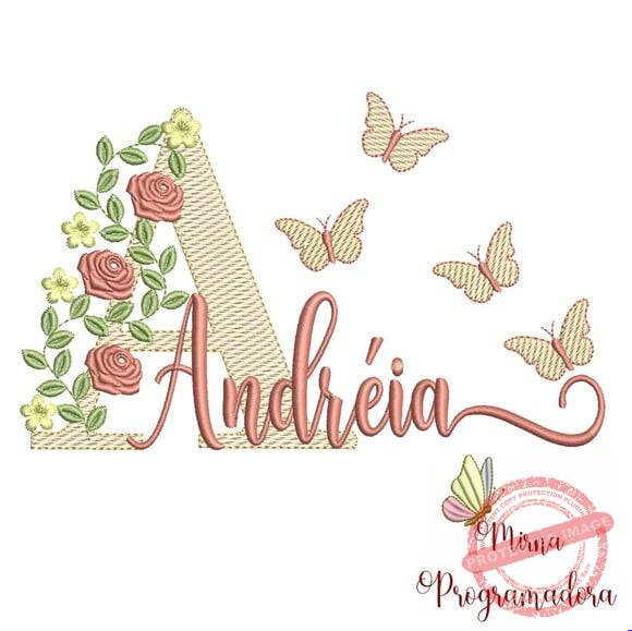 matriz-de-bordado-andreia-fazemos-qualquer-nome-matrizes-de-bordado-programadora-mirna Matriz de Bordado - Andréia (fazemos Qualquer Nome) - Imagem 1