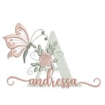 Matriz de Bordado - Andressa (fazemos Qualquer Nome)