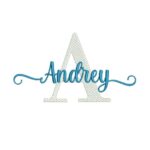 Matriz de Bordado - Andrey(fazemos Qualquer Nome)