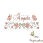Matriz de Bordado Angela