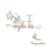 Matriz de Bordado - Angela Iris (fazemos Qualquer Nome)