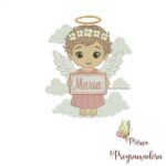 Matriz de Bordado Anjinha Maria