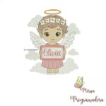 Matriz de Bordado - Anjinho Olivia