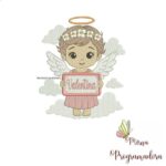 Matriz de Bordado - Anjinho Valentina