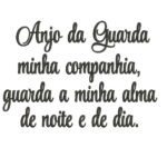 Matriz de Bordado - Anjo da Guarda