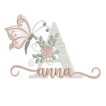 Matriz de Bordado - Anna (fazemos Qualquer Nome)