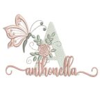 Matriz de Bordado - Anthonella (fazemos Qualquer Nome)