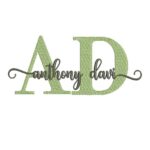 Matriz de Bordado - Anthony Davi (fazemos Qualquer Nome)