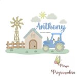 Matriz de Bordado - Anthony