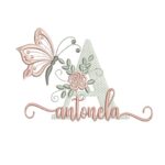 Matriz de Bordado - Antonela (fazemos Qualquer Nome)