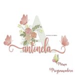 matriz de bordado antonela