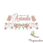 Matriz de Bordado Antonella