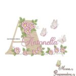 Matriz de Bordado - Antonella