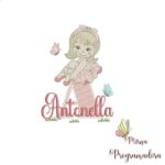 Matriz de Bordado - Antonella (fazemos Qualquer Nome)