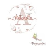 Matriz de Bordado - Antonella (fazemos Qualquer Nome)