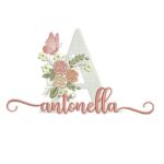 Matriz de Bordado - Antonella (fazemos Qualquer Nome)