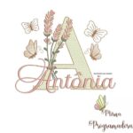 Matriz de Bordado - Antônia (fazemos Qualquer Nome)