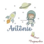 Matriz de Bordado - Antônio (fazemos Qualquer Nome)