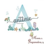 Matriz de Bordado - Antônio (fazemos Qualquer Nome)