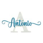 Matriz de Bordado - Antonio (fazemos Qualquer Nome)