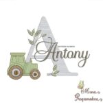 Matriz de Bordado Antony