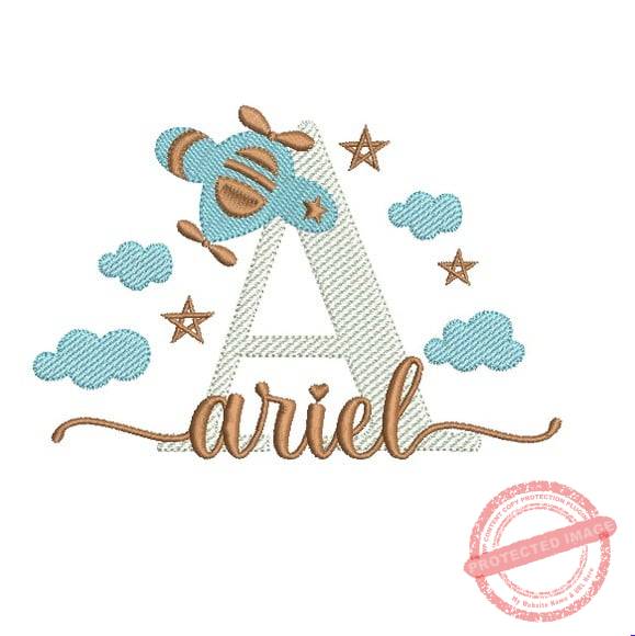 matriz-de-bordado-ariel-fazemos-qualquer-nome-embroidery Matriz de Bordado - Ariel (fazemos Qualquer Nome) - Imagem 1