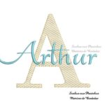 Matriz de Bordado - Arthur (fazemos Qualquer Nome)