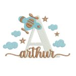 Matriz de Bordado - Arthur