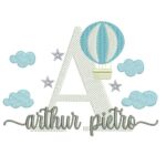 Matriz de Bordado - Arthur Pietro (fazemos Qualquer Nome)