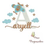 Matriz de Bordado - Aryell (fazemos Qualquer Nome)