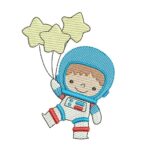 Matriz de Bordado - Astronauta