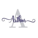 Matriz de Bordado - Athur (fazemos Qualquer Nome)