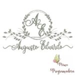 Matriz de Bordado - Augusto Eduardo (fazemos Qualquer Nome)