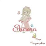 Matriz de Bordado - Aurora (fazemos Qualquer Nome)