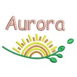 Matriz de Bordado - Aurora (fazemos Qualquer Nome)