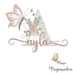 Matriz de Bordado - Ayla