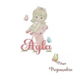Matriz de Bordado - Ayla (fazemos Qualquer Nome)