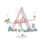 Matriz de Bordado - Ayla (fazemos Qualquer Nome)