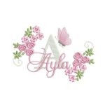 Matriz de Bordado - Ayla (fazemos Qualquer Nome)